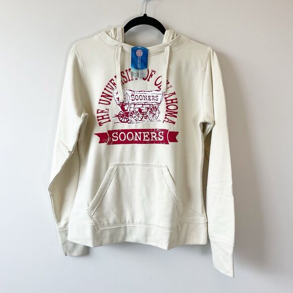 New Agenda The University of Oklahoma Sooners Hoodie Sweatshirt Size Medium NWTs - Picture 3 of 9